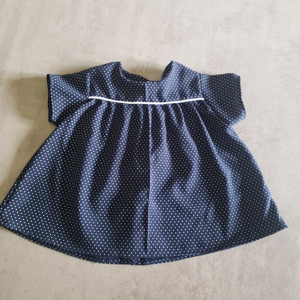 Blouse à pois 12 mois