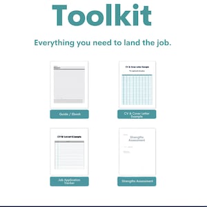 Neurodivergent Career Toolkit, Autism & ADHD Job Guide, CV Template, Interview Help, Application Tracker | Digital Download