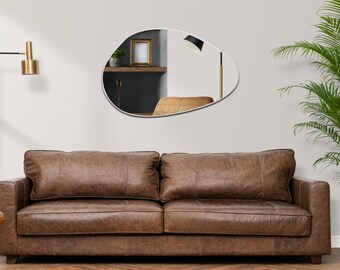 Modern Luxury Mirror - Bathroom Mirror - Art Deco Mirror - Decorative Mirror - Unique Mirror - Entryway Mirror - Aesthetic Mirror