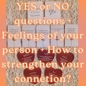 MÊME JOUR 12 Carte Oui Non Question + sentiments de votre personne + amour général de la lecture Cartes tirées uniquement Comment se sent-il Tarot 24 heures psychique