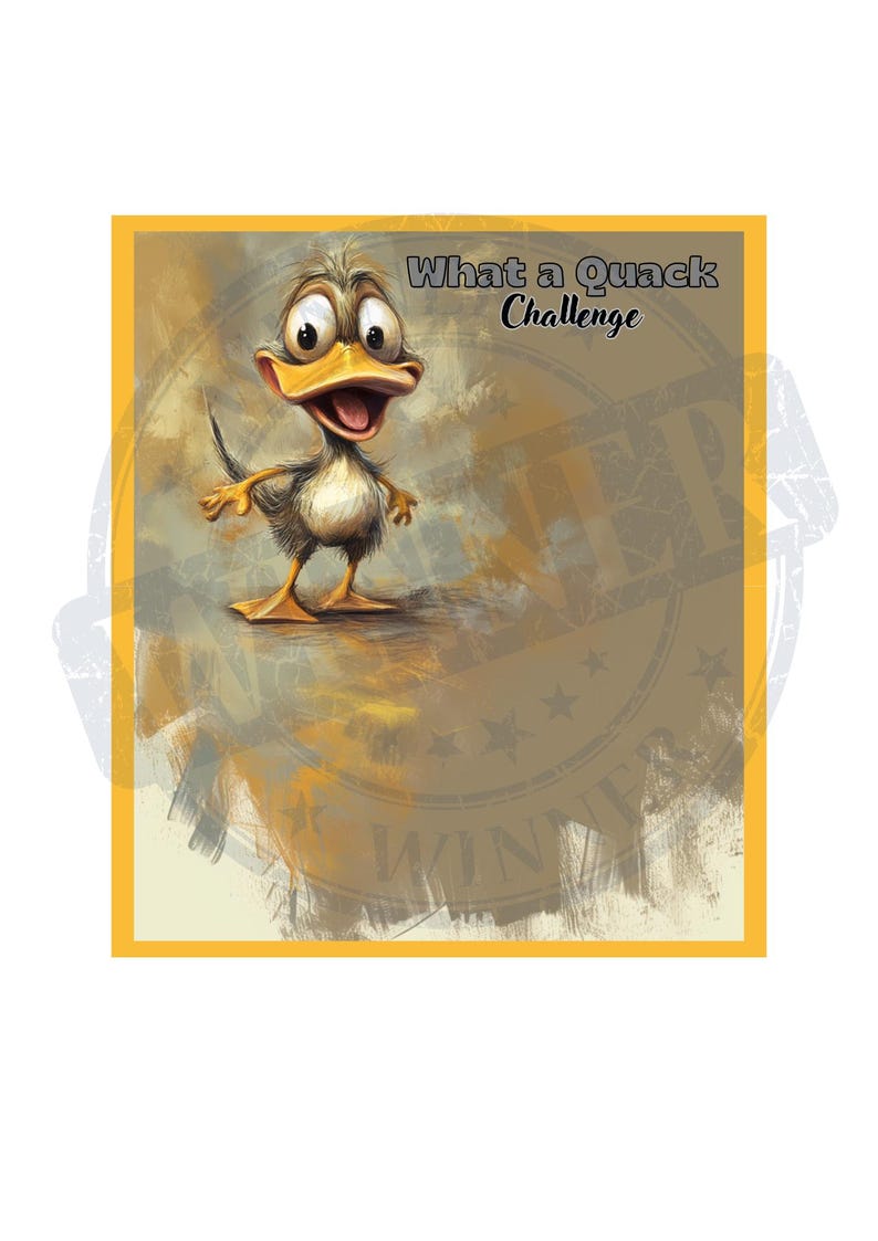 What a Quack Savings Challenge Digital Download Color Dice Savings Game ...