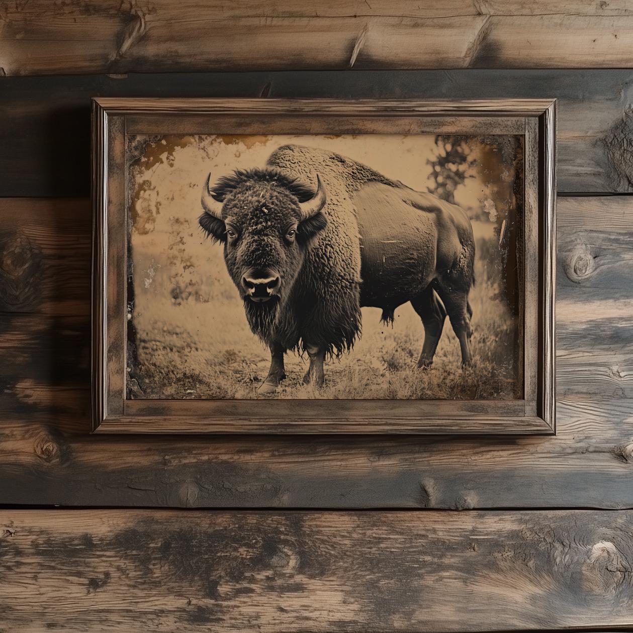 アンティーク雑貨 30s Antique Cigar Felt American Bison il_fullxfull.6611184413_7mlb.jpg