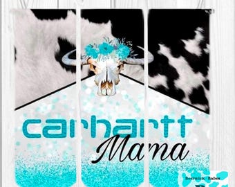 Teal CH Mama Tumbler