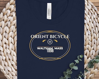 Vintage Orient Bicycle Graphic Tee, Waltham Mass 1898