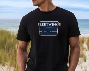 Vintage Airplane Emblem Tee, Retro Aviation Company Logo Shirt