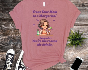 Funny Mom Margarita T-Shirt, Gift For Her