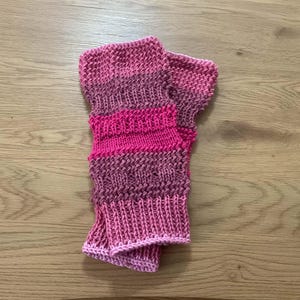 SuperEasy DIY Guide for "Fire Horse" Leg Warmers Digital Pattern