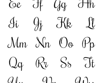 Printable Calligraphy Practice WorkSheets