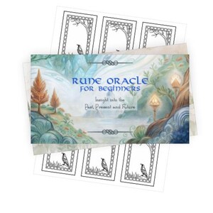 Corso di Rune Oracle per principianti con carte stampabili e canzone con testo