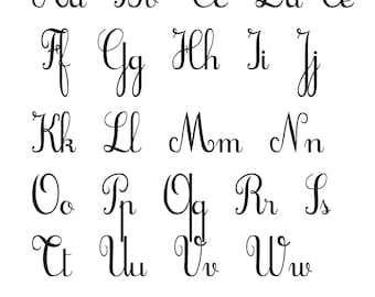 3 Variations Calligraphy Practicing Worksheets, Printable Calligraphy Worksheets