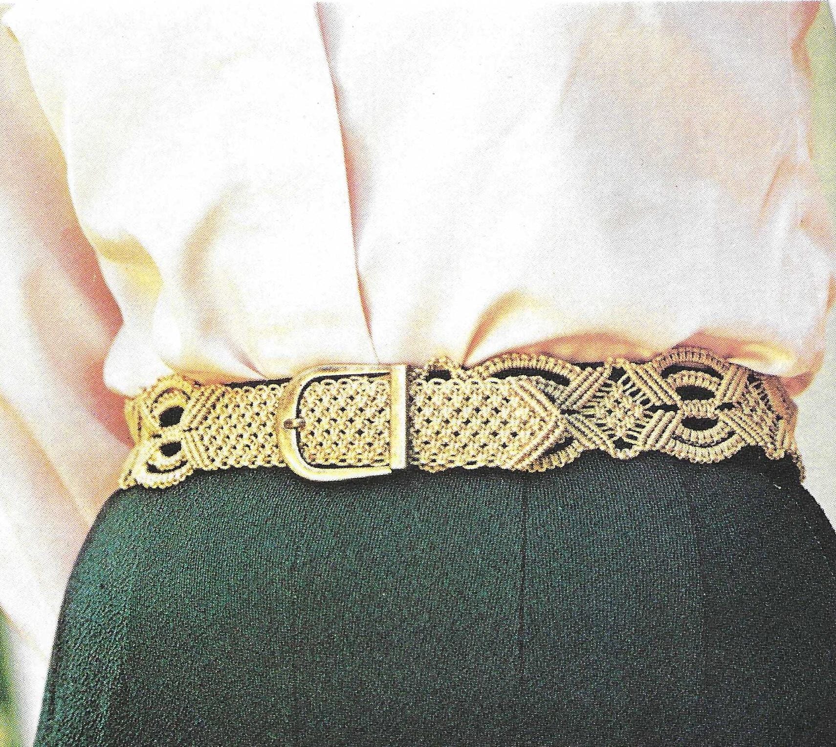 マクラメベルト - Etsy 日本