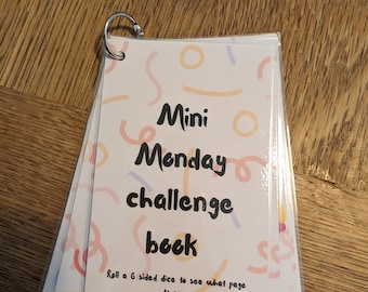 Mini libro de desafíos de los lunes.