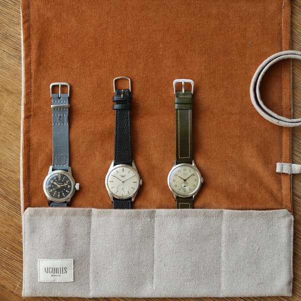 Rouleau/Pochette/Marmotte montres