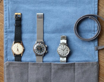 Rouleau/Pochette/Marmotte montres