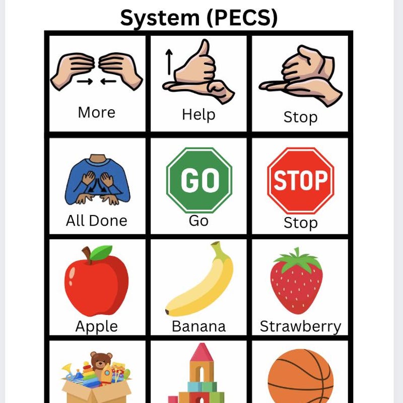 Pecs Icons - Etsy