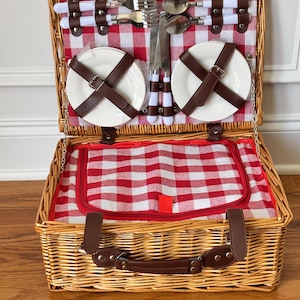 Wicker Picnic Basket