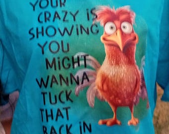 crazy is showing