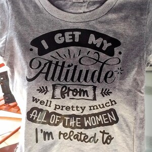 I get my attitude