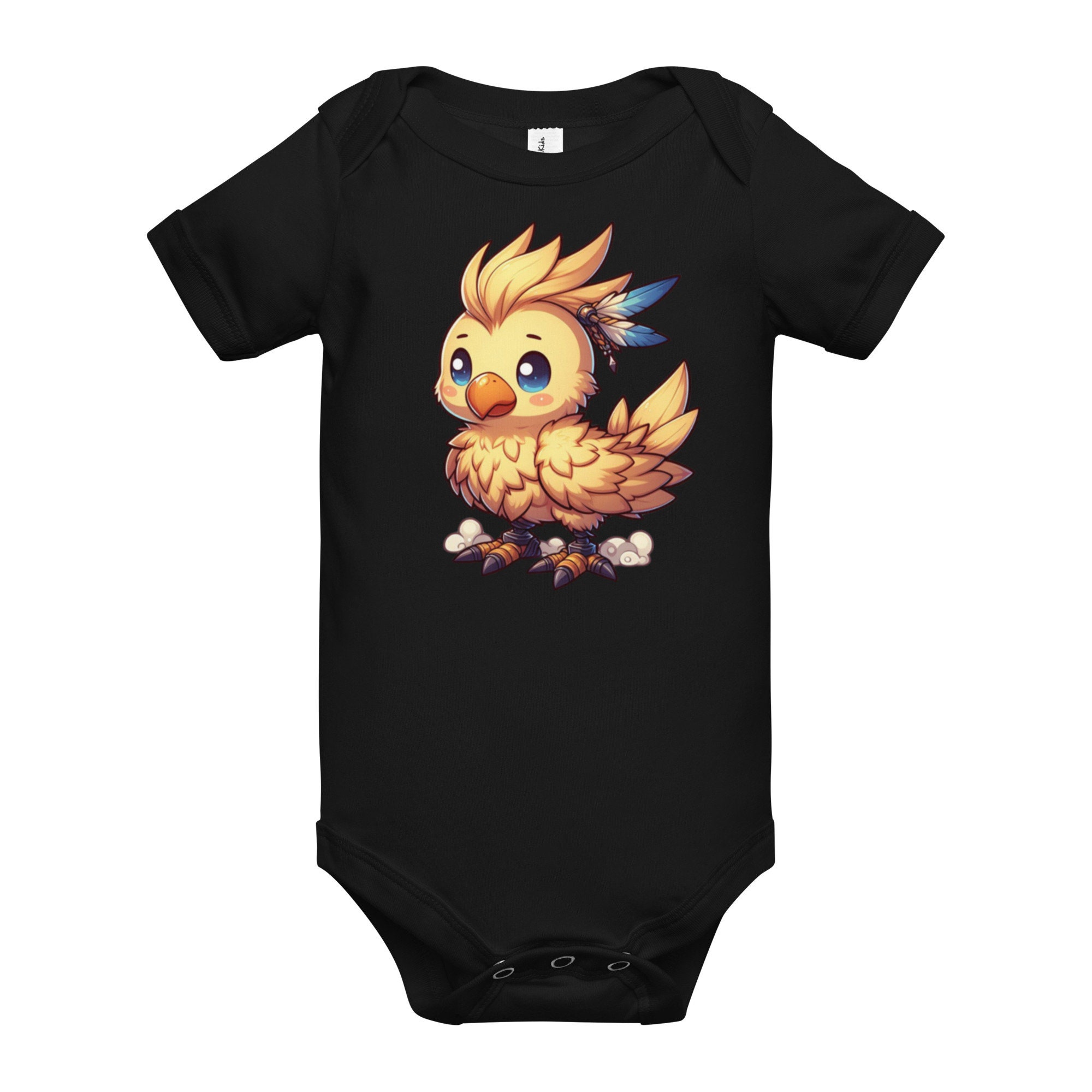 Baby Chocobo - Baby short sleeve one piece