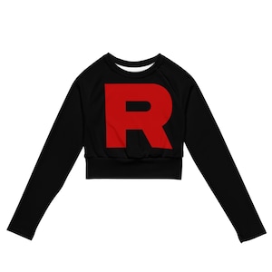 Team Rocket Grunzen Crop Top