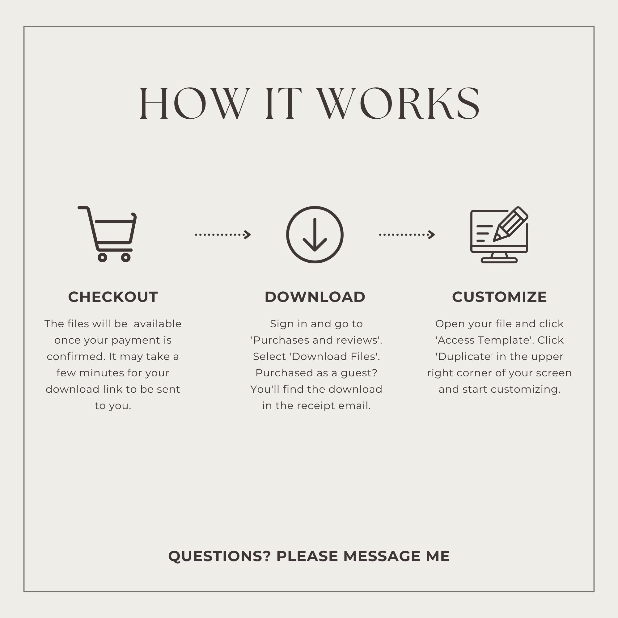 Canva Slide Deck Presentation Template - 60 Page Editable Slides for ...