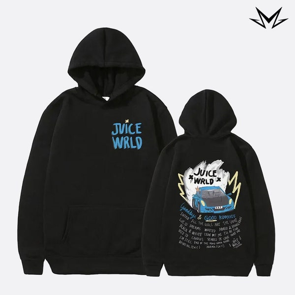 Juice WRLD Hoodie Unisex | Juice WRLD 999 Lucid Dreams Hoodie Merch | Streetwear Hip Hop Urban Kleidung | Vintage-Sweatshirt | Premium-Geschenk