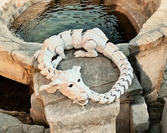 Highly Detailed Falkor Luck Dragon - Fully Articulating - Classic Film Fan Art