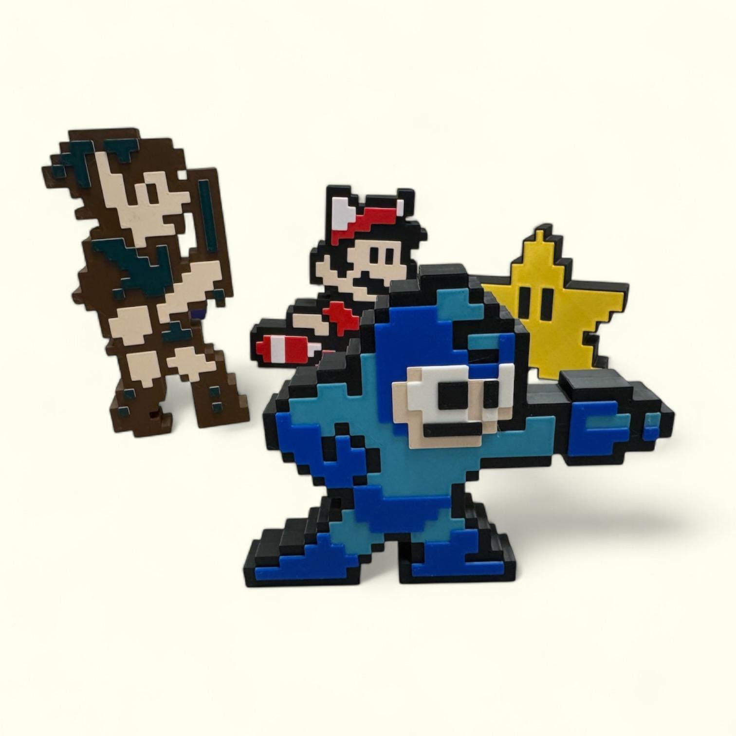 Retro 8-bit Mega Man Character - Pixel Art Classic NES Decor - Etsy