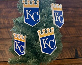 Kansas City Royals Holiday Ornament – KC Baseball Tree Decor, Royals Fan Gift