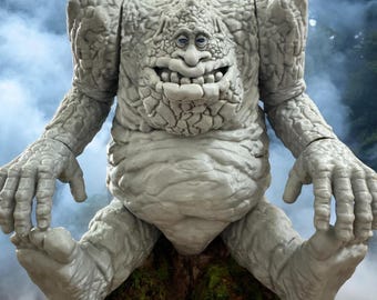 Unique Articulating Rock Biter Collectible | Never Ending Story Inspired Decor