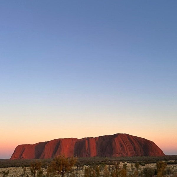 Sunrise at Uluru