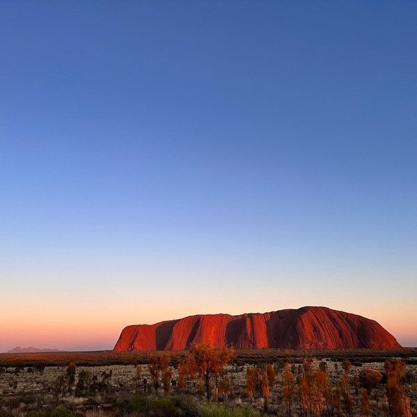 Uluru and Kata Tjuta at Sunrise