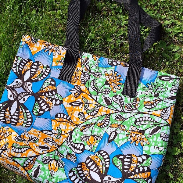 Tot Bag| Einkauftasche |Shopper| handgemachte Stofftasche|handgemacht| Stofftasche|Stoffbeutel|Tragetasche| große Tragetasche