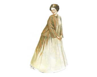 Past Patterns 0808 - Victorian Sacque and Petticoat Sewing Pattern an original design 1850s 1860s 1870s