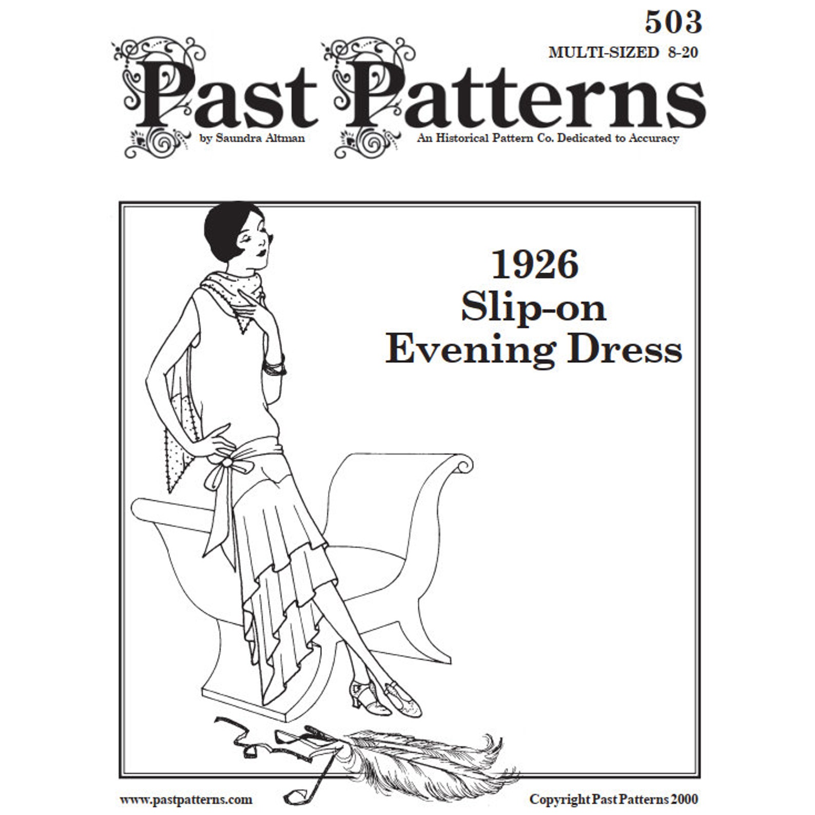 1920s Flapper Evening Dress Sewing Pattern Downton Abbey Style sizes 1920s-flapper-evening-dress-sewing-pattern-downton-abbey-style-sizes