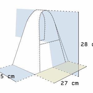 Leather Bag Pattern: DIY Small Hobo Purse Sewing Template (PDF Pattern) image 3