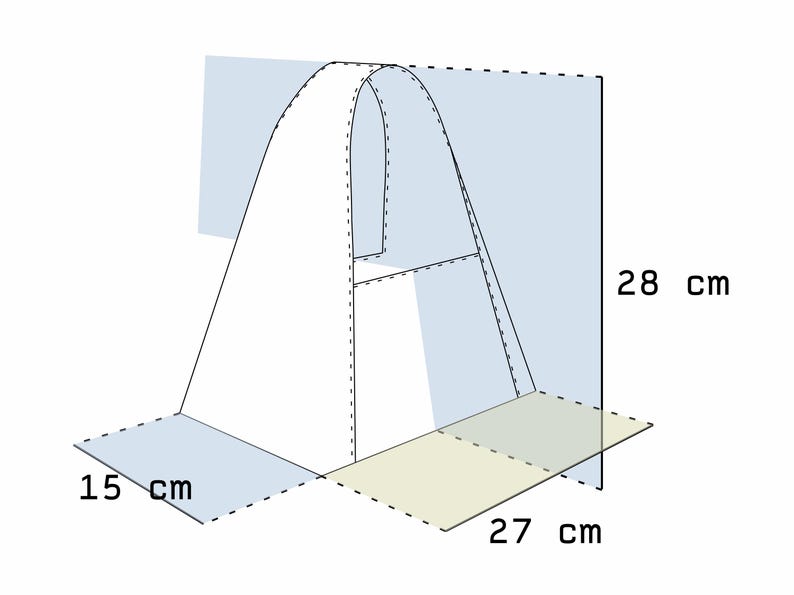 Leather Bag Pattern: DIY Small Hobo Purse Sewing Template (PDF Pattern) image 3