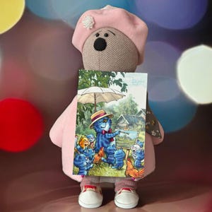 Artist (Blue Cats by Rina Zeniuk, MyMagicard)