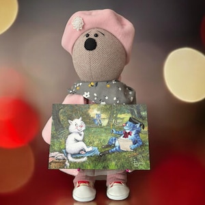 Monet (Blue Cats by Rina Zeniuk, MyMagicard)