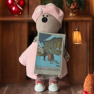 Cartolina d'epoca: Buon Natale (1900)