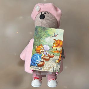 Łyżeczka do... (Blue Cats autorstwa Riny Zeniuk, MyMagicard)