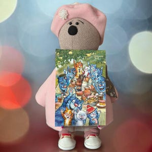 Big Holiday (Blue Cats by Rina Zeniuk, MyMagicard)