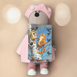 Twitcher (Chats bleus par Rina Zeniuk, MyMagicard)
