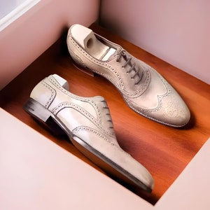 Ivory Dress Shoes for Men Etsy