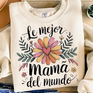Spanish Mothers Day png, Retro Madre PNG sublimation, Floral Mama png design download, Mothers Day png, Mama sublimation png, Retro Mama Png
