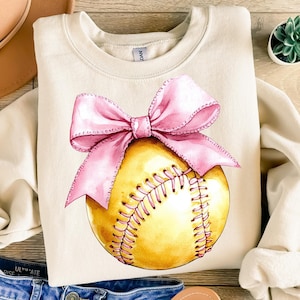 3 Retro Softball Bow Png, Coquette Bow Softball Png Sublimation, Softball mom png, Softball Season Png, Coquette Softball Png Shirt Design