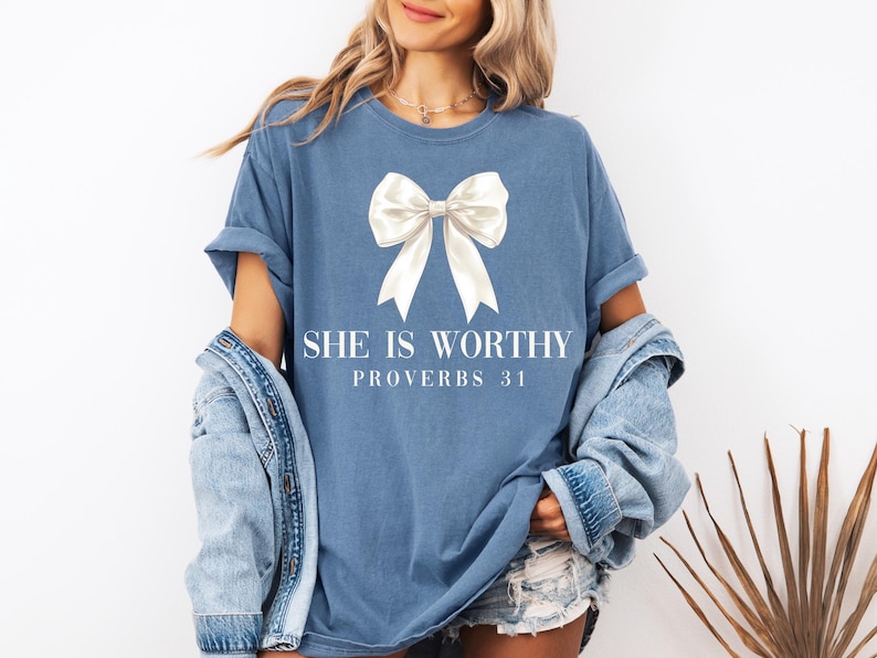 She Is worthy tee main image 1