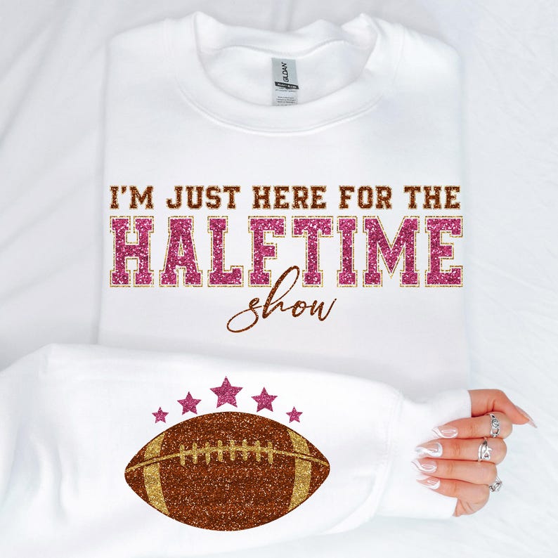 Halftime Show Sparkly PNG, Game Day Design (digital Download) - Etsy