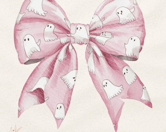 Rosa Halloween Coquette Archi PNG Stagione spettrale Estetica Coquette Halloween PNG Girly Halloween Soft Girl Era Disegni PNG Trendy Carino Fantasma