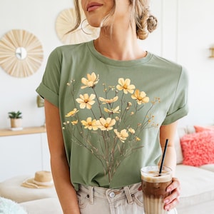 Floral Cottagecore PNG | Spring Flowers Sublimation Design | Botanical Digital Download File | Summer Flower Nature Design for Shirt for Mug
